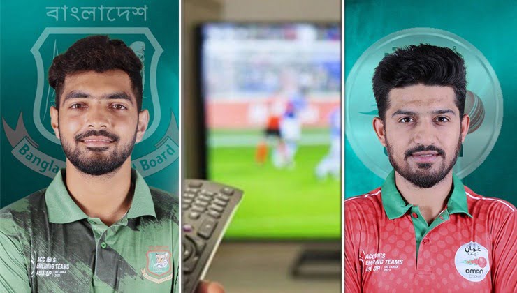 Bangladesh vs oman A team
