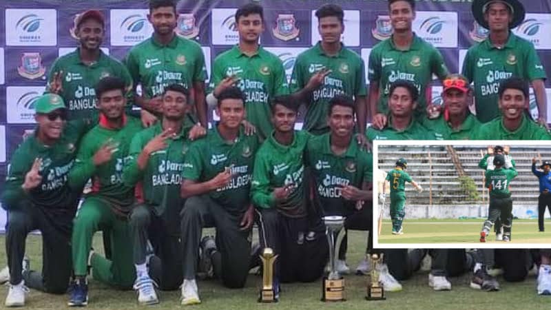 বাংলাদেশ অনূর্ধ্ব-১৯ দলের ওয়ানডে সিরিজ জয়
