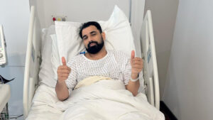 Mohammad Shami  had a successful heel operation