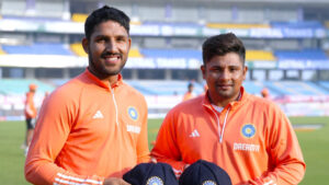 Sarfaraz Khan and Dhruv Jurel
