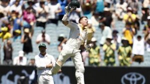 David Warner's Double hundred in 100th Test