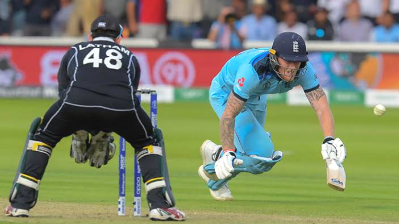 2019 final match incident; England vs New Zealand