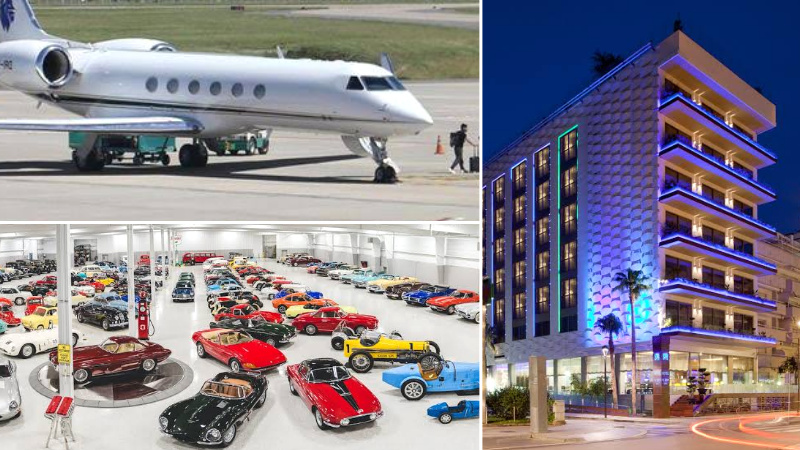 Lionel Messi's Hotel, Private jet and Cars