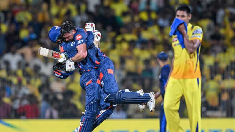 Lucknow super giants beat mustafizur's chennai