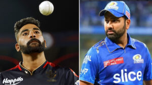 Rohit Sharma_Mohammad Siraj