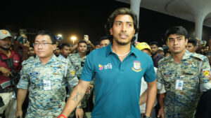 Soummya Sarkar's long hair