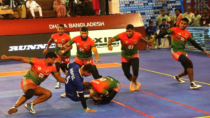 Bangladesh became champion four times after defeating Nepal