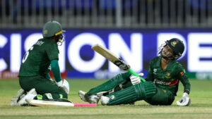 Joty was run out against England