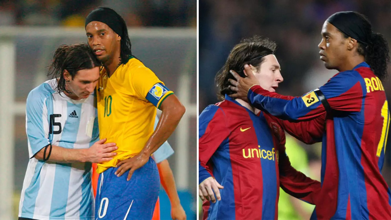 Messi Ronaldinho