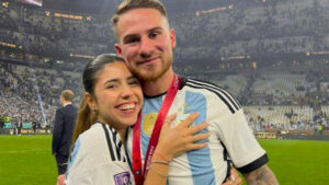 Mac Allister and Camila Mayan