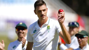 Marco Jansen registered his best figures in Test Cricket