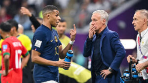 mbappe and deschamps