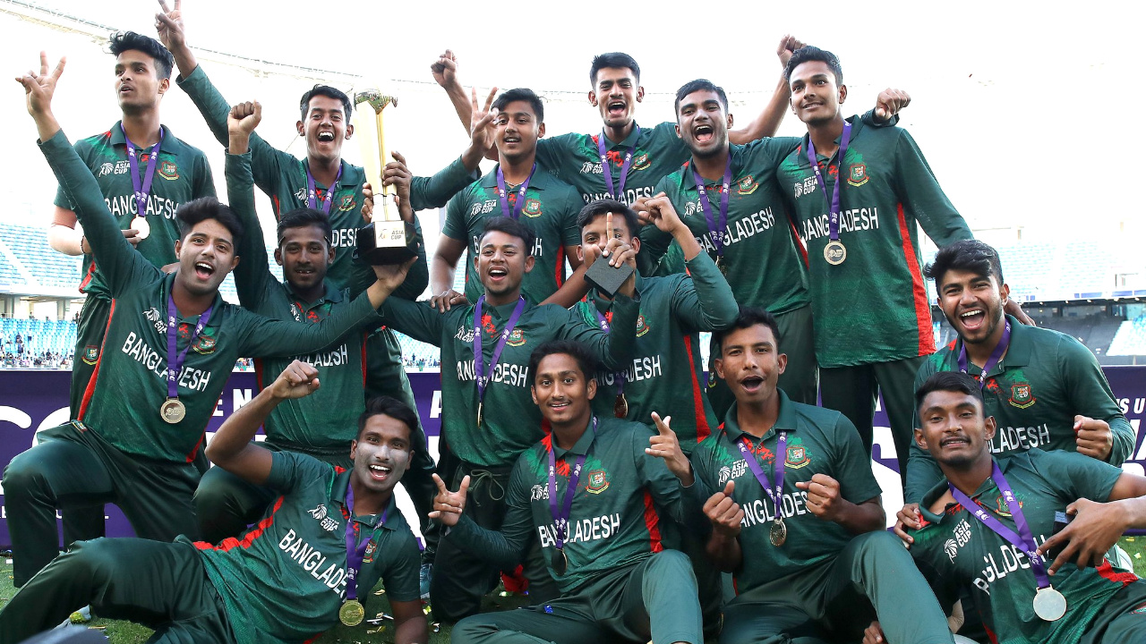 Bangladesh u19 asia cup won