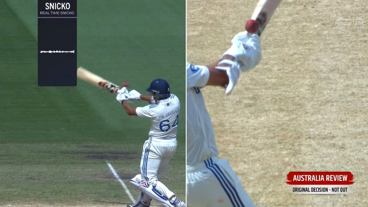 Jaiswal controversial wicket