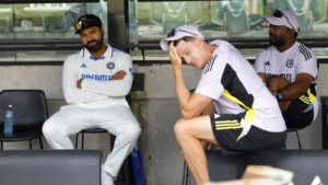 Rohit Sharma after losing