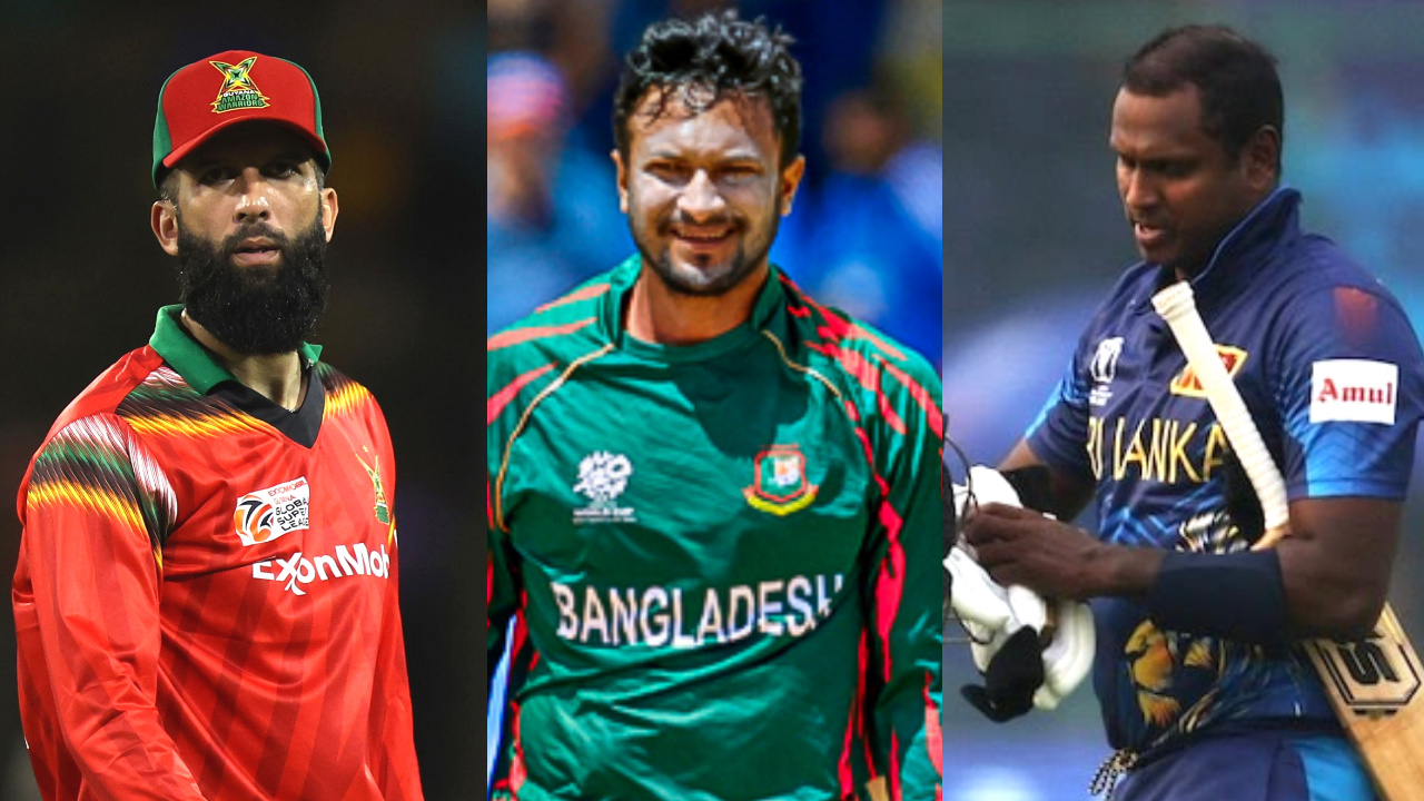 Shakib, Angelo Mathews, Moeen Ali