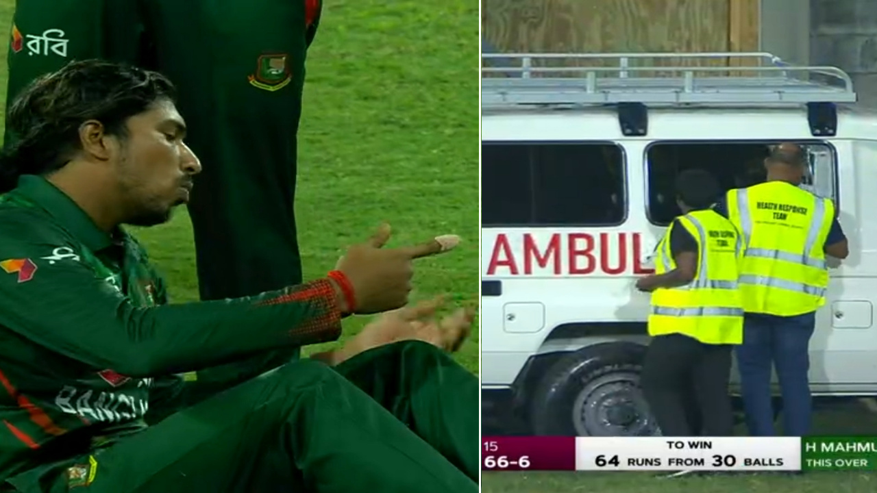 Soumya Sarkar Injured (1)