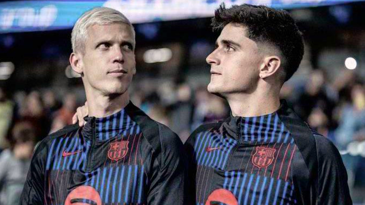 Dani Olmo and Pau Victor