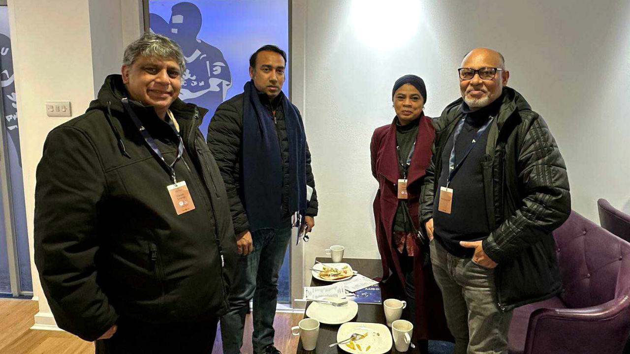 Hamza's family and BFF officials met