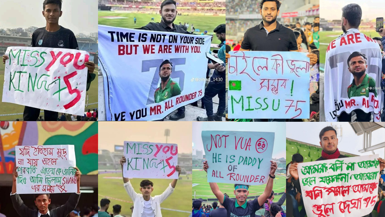 Shakib Al Hasan Supporters