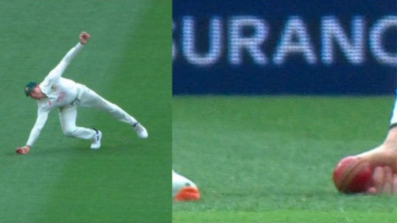 Steven Smith caught of Kohli