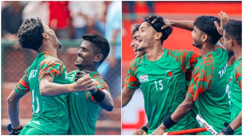 এশিয়া কাপ হকি : চায়নিজ তাইপেকে ৮ গোলে হারালো বাংলাদেশ