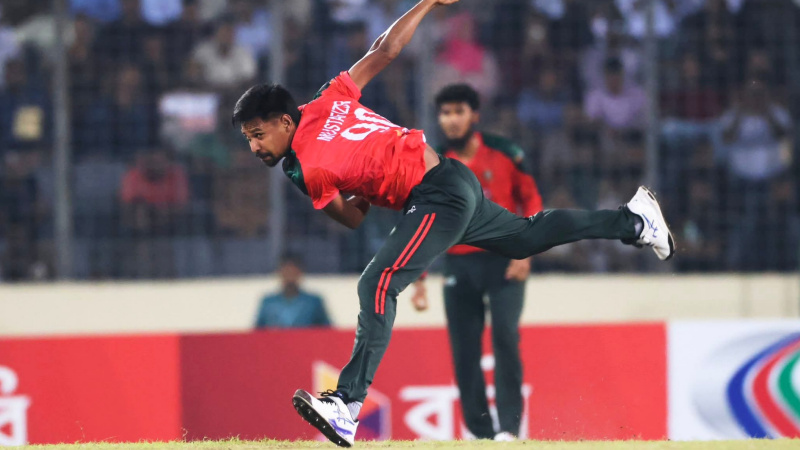 ব্যাটিং ব্যর্থতায় বছরের প্রথম পরাজয় বরণ করলেন মুস্তাফিজ