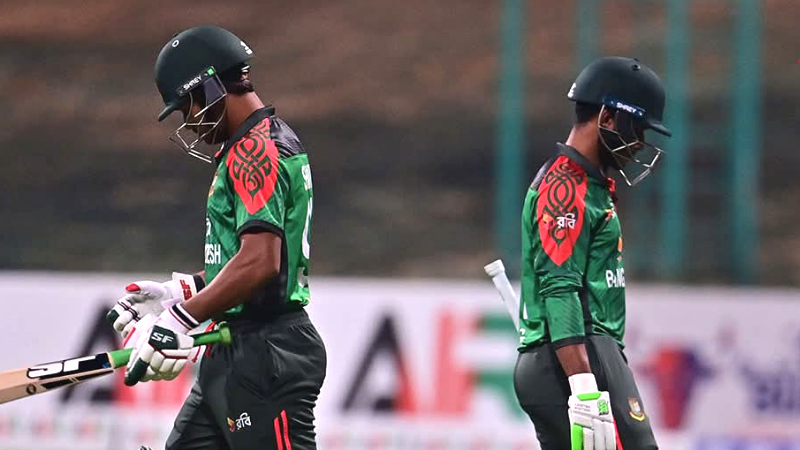 সিরিজ হারের রাতে একাধিক বিব্রতকর রেকর্ড গড়ল বাংলাদেশ