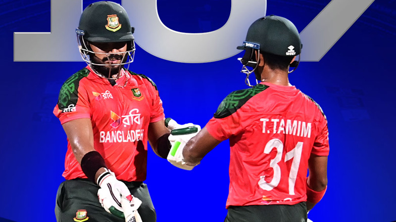 তামিম-ইমনের ফিফটির পর সোহান ঝড়, জয়ে সিরিজ শুরু বাংলাদেশের