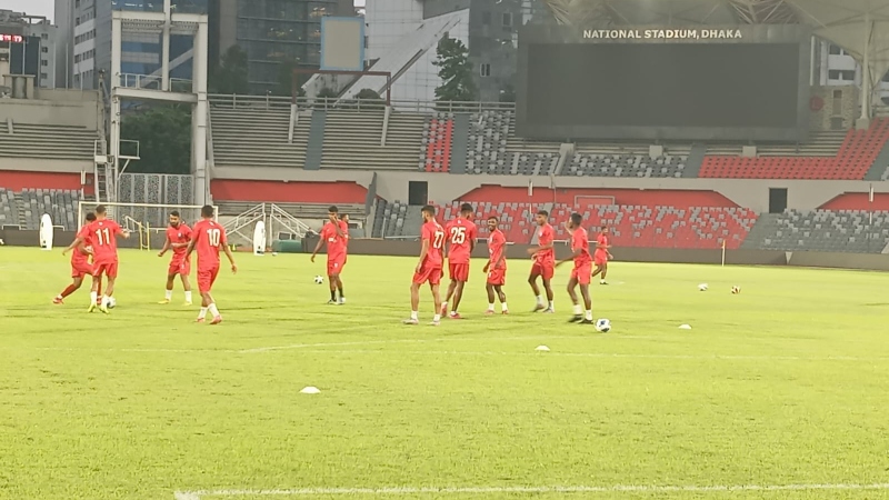 Bangladesh team practice