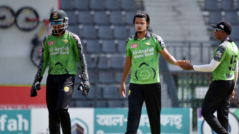 নাসুমের অলরাউন্ড নৈপুণ্য ও আকবরের ব্যাটে রংপুরের নাটকীয় জয়
