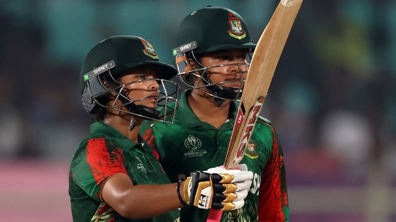 প্রথম বাংলাদেশি নারী হিসেবে অজিদের বিপক্ষে সোবহানার ফিফটি