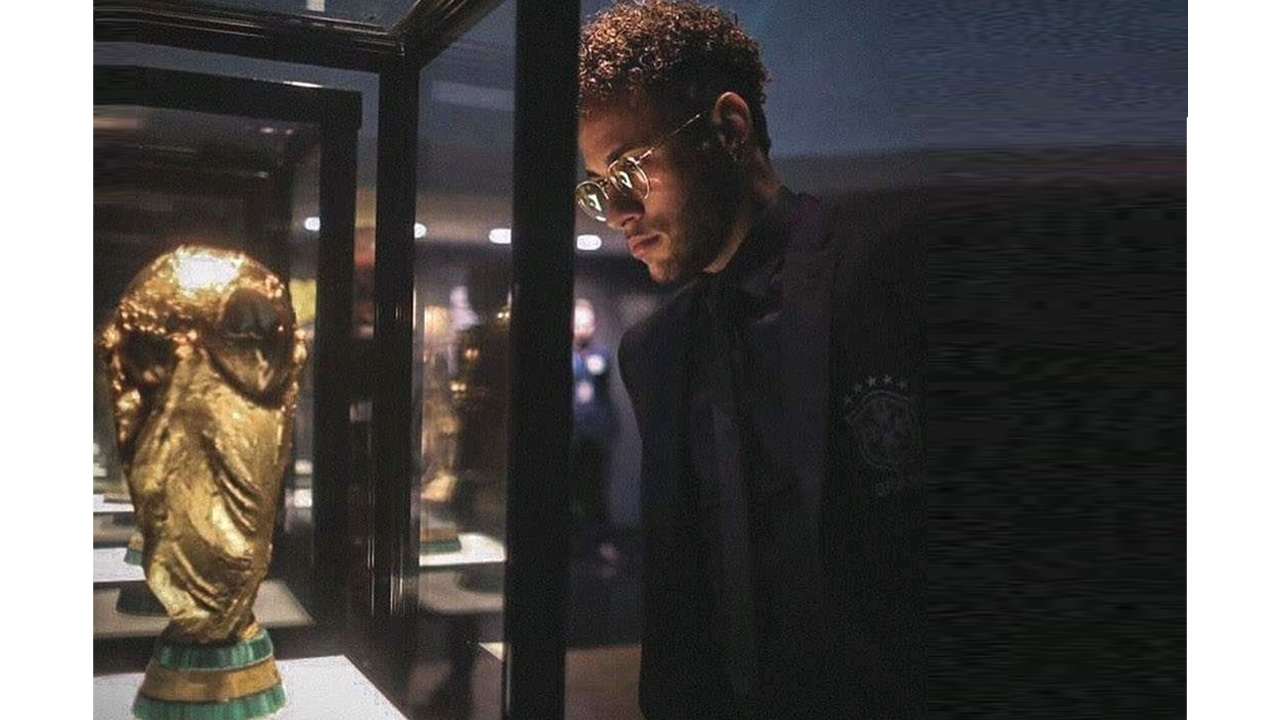 Neymar World Cup Trophy