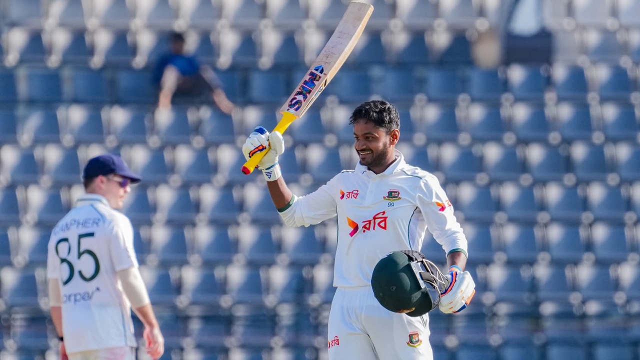 Mahmudul Hasan Joy Celebrate his century 