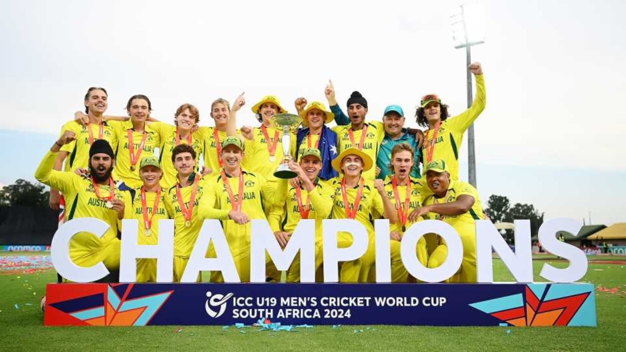 2024 U19 WC Champion Australia 