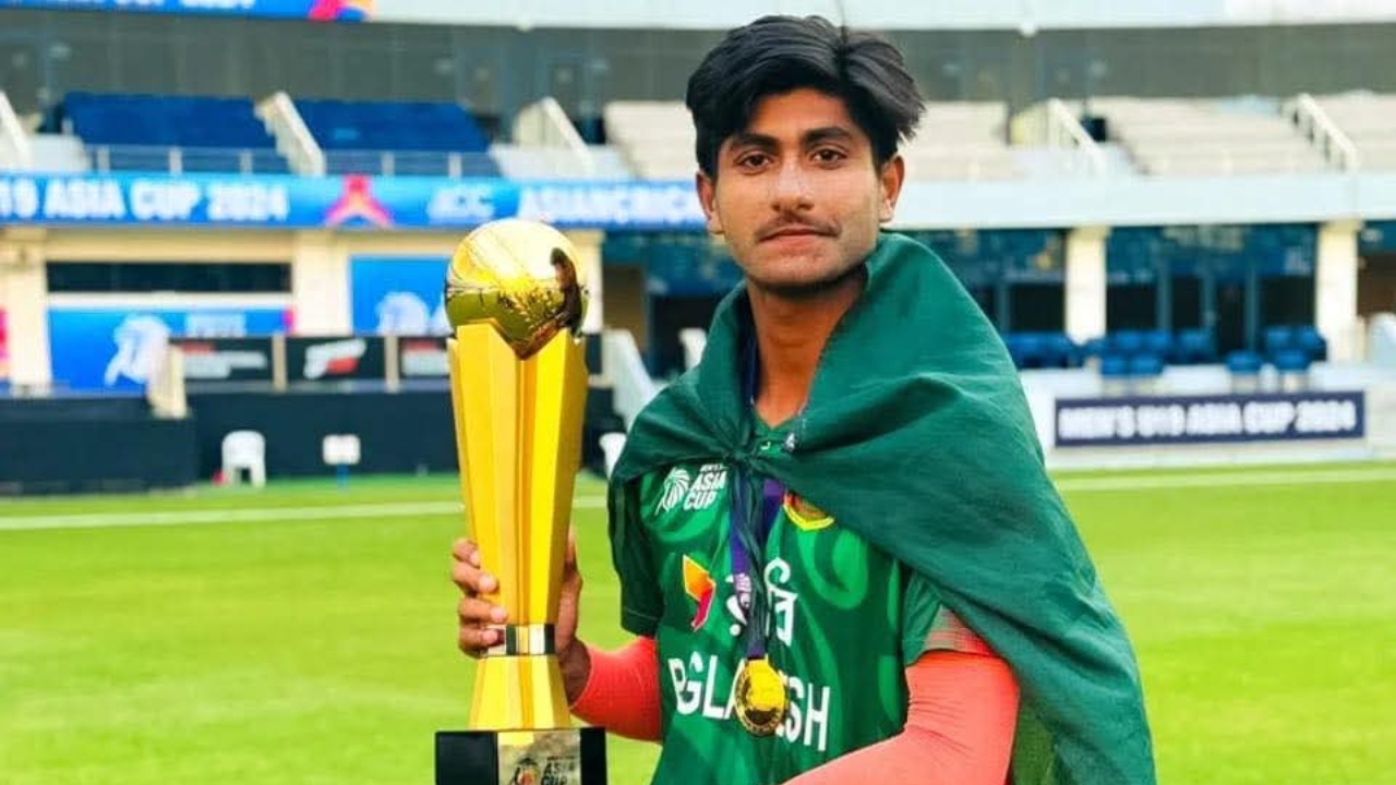 Md Al Fahad_Bangladesh U19 Cricketer