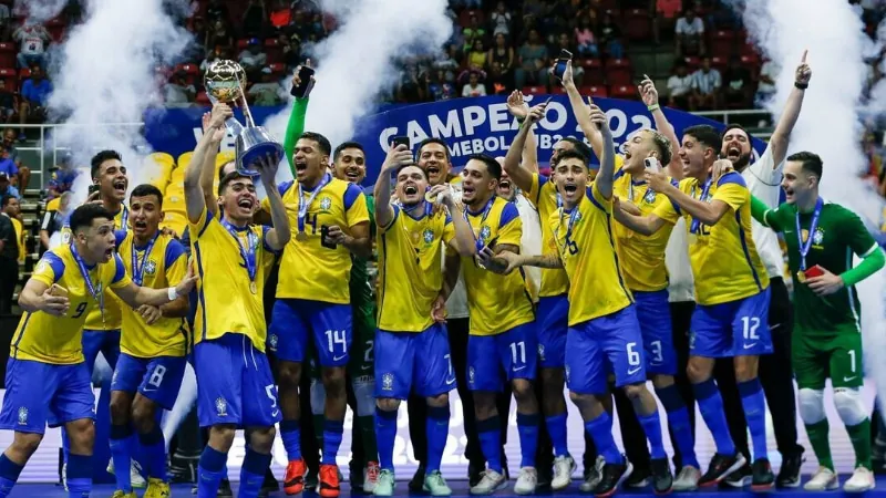 conmebol sub-20 futsal brazil win