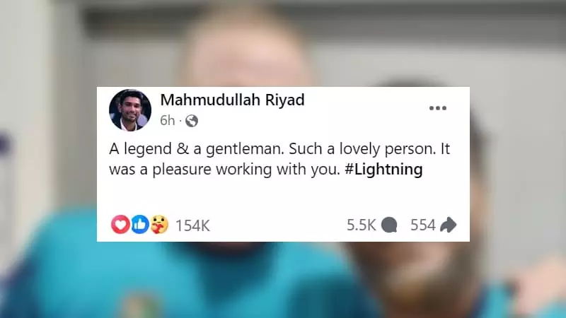 mahmudullah and donald post