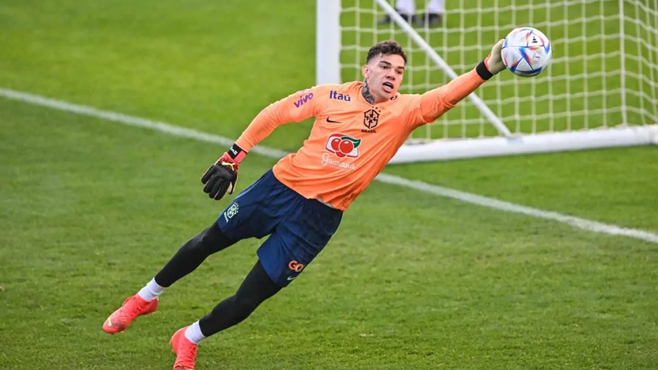 Brazils Goalkeeper Ederson