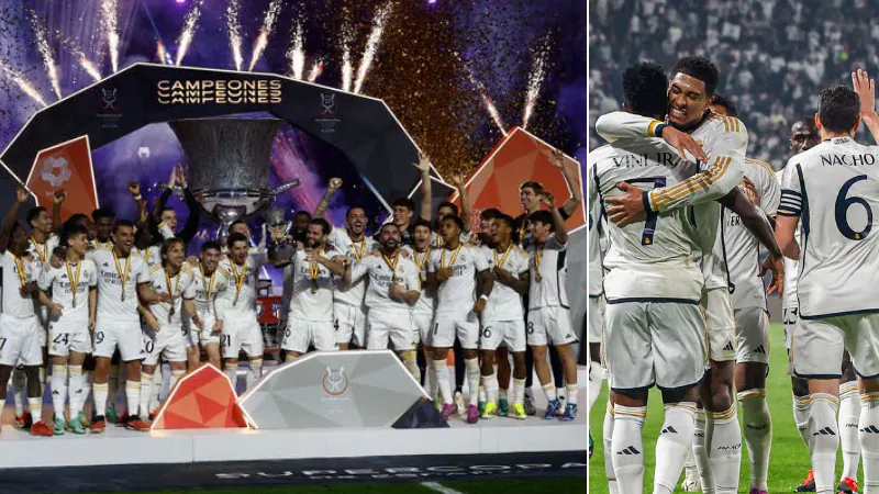 Real madrid win spanish super cup