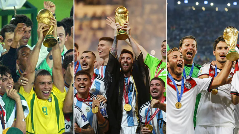 Who holds the most titles in FIFA World Cup
