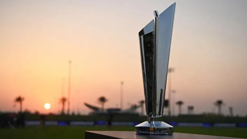 t20 world cup trophy