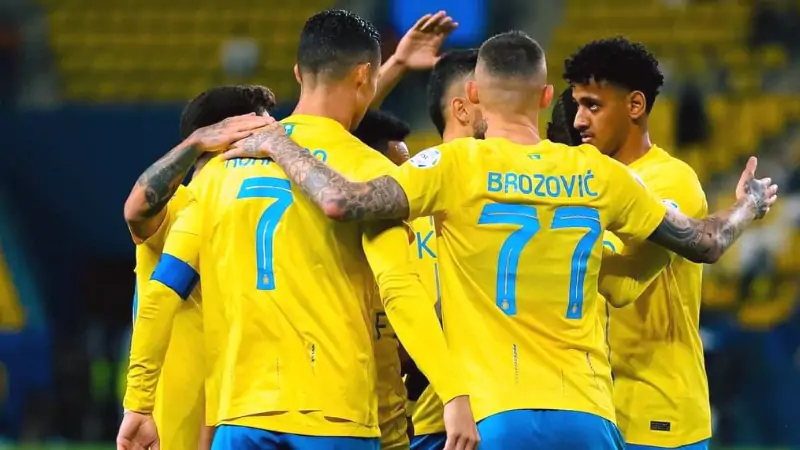 Al nassr with Cristiano Ronaldo