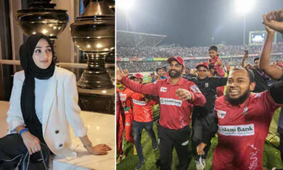 Tamim's wife's status on Barisal's title win