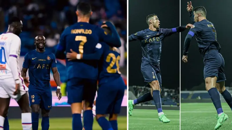 Ronaldo hat-trick