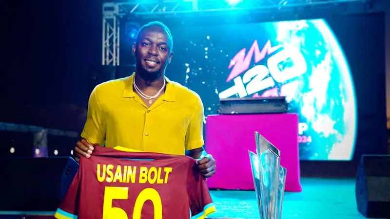 Usain Bolt is the ambassador of T20 World Cup