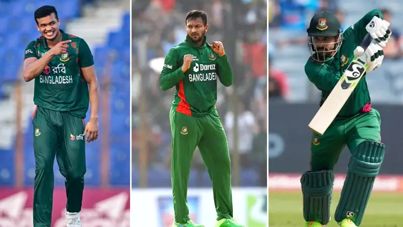 Shakib retains the top spot in the rankings, Litton-Taskin improves