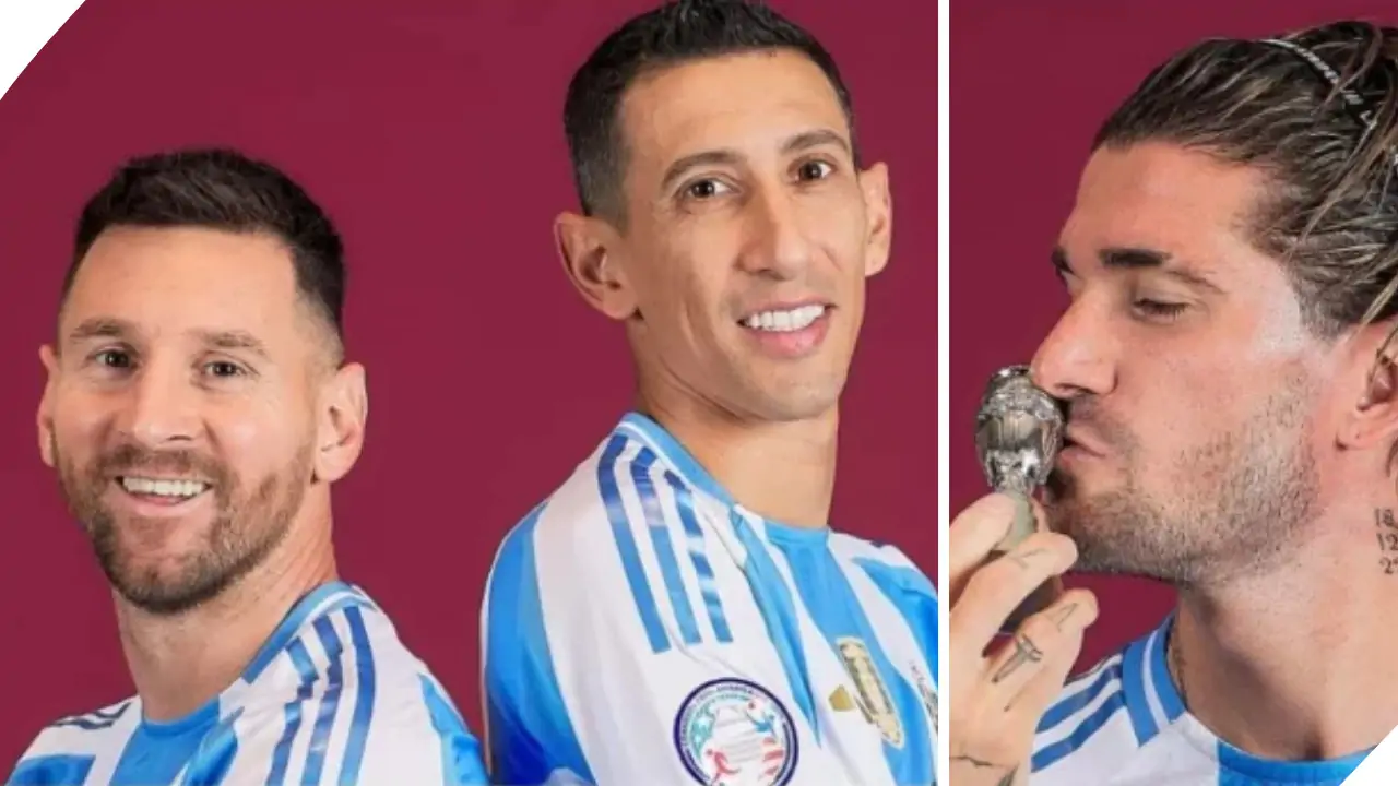 Lionel Messi and D maria