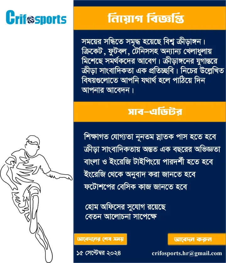 HR Job circular