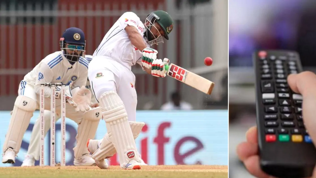 today's game including Bangladesh vs India test fourth day (22 September 24)